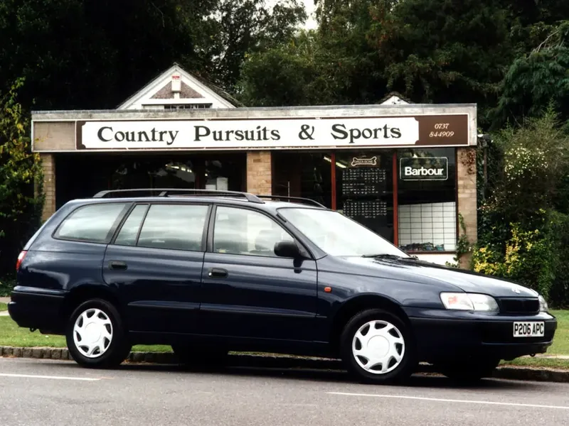 Toyota Carina E рестайлинг 1996, универсал, 6 поколение, T190 (04.1996 - 11.1997)