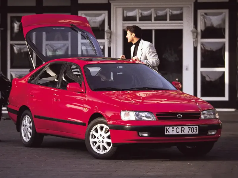 Toyota Carina E 1992, лифтбек, 6 поколение, T190 (04.1992 - 03.1996)
