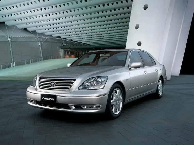 Toyota Celsior рестайлинг 2003, седан, 3 поколение, XF30 (08.2003 - 05.2006)