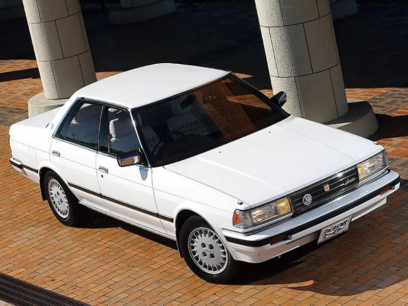 Toyota Chaser рестайлинг 1986, седан, 3 поколение, X70 (08.1986 - 07.1988)