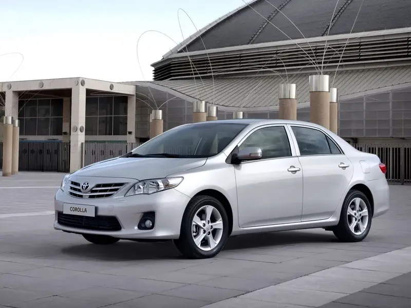 Toyota Corolla рестайлинг 2010, седан, 10 поколение, E150 (07.2010 - 08.2013)