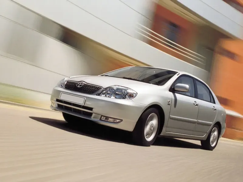 Toyota Corolla 2000, седан, 9 поколение, E120 (08.2000 - 05.2005)