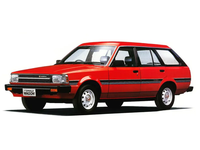 Toyota Corolla 2-й рестайлинг 1985, универсал, 4 поколение (08.1985 - 08.1987)