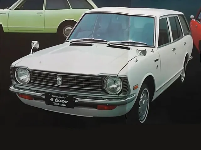 Toyota Corolla 2-й рестайлинг 1972, универсал, 2 поколение, E20 (08.1972 - 12.1977)