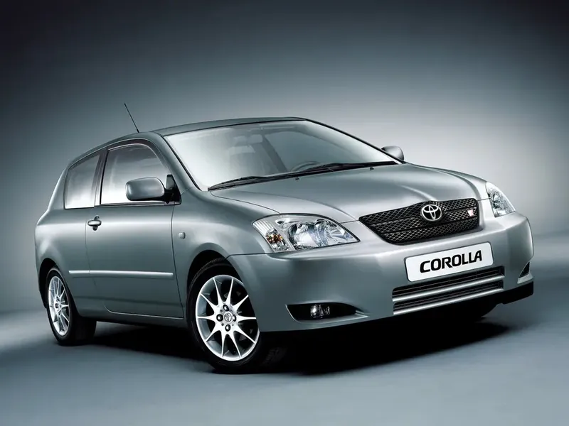 Toyota Corolla 2000, хэтчбек 3 дв., 9 поколение, E120 (08.2000 - 06.2004)