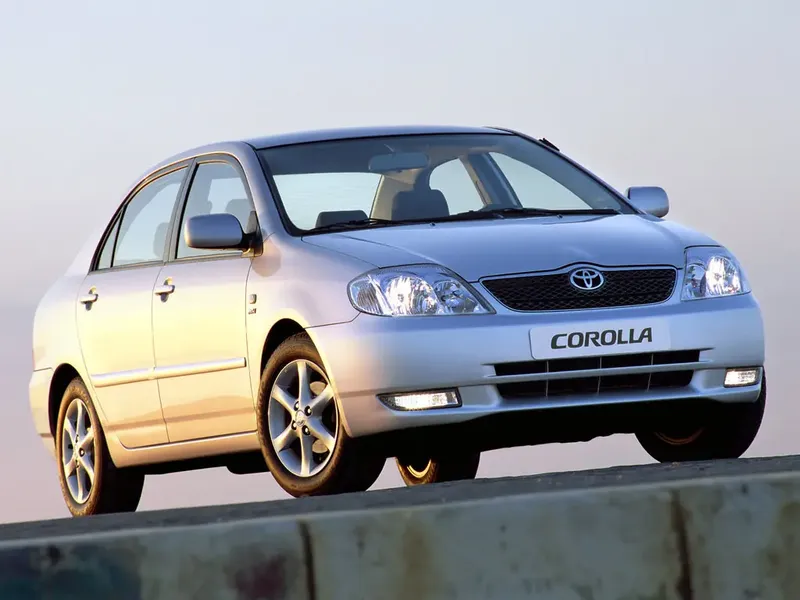 Toyota Corolla 2000, седан, 9 поколение, E120 (08.2000 - 06.2004)