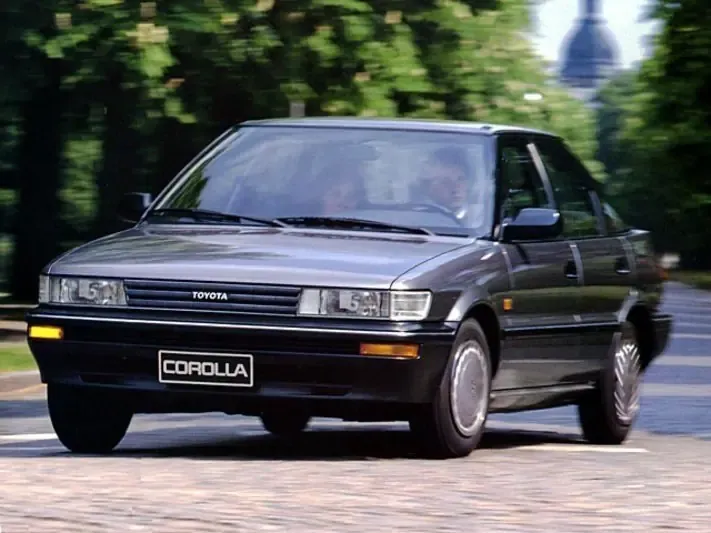 Toyota Corolla 1987, лифтбек, 6 поколение, E90 (05.1987 - 04.1992)