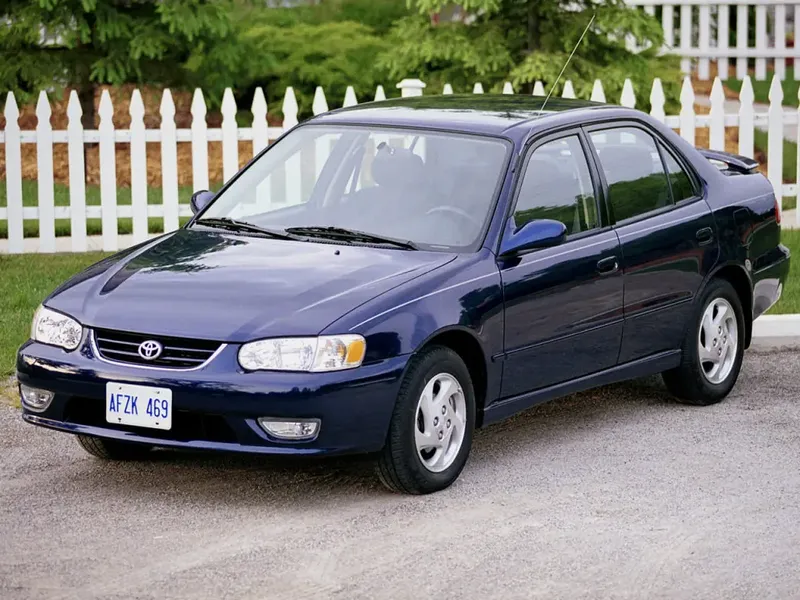 Toyota Corolla рестайлинг 1999, седан, 8 поколение, E110 (01.1999 - 11.2001)