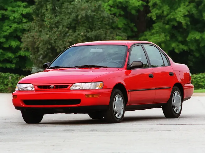 Toyota Corolla рестайлинг 1995, седан, 7 поколение, E100 (06.1995 - 08.1997)