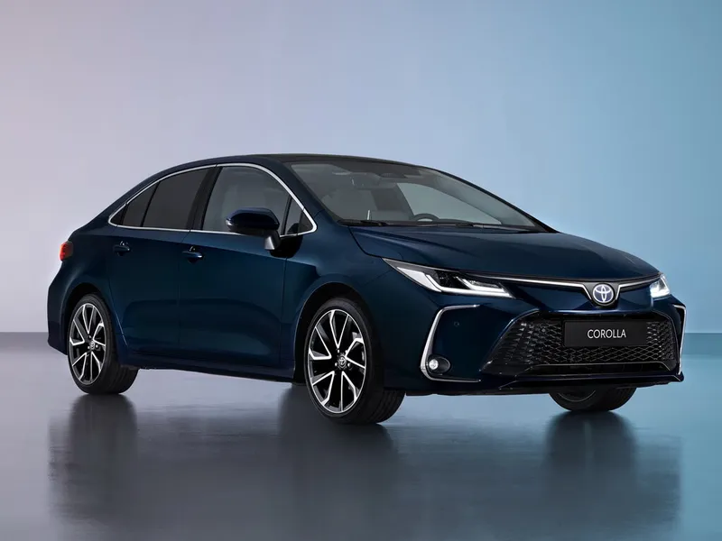 Toyota Corolla рестайлинг 2020, седан, 12 поколение, E210 (07.2020 - н.в.)