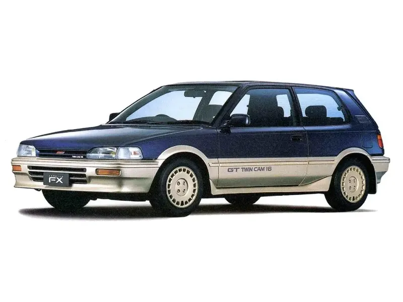 Toyota Corolla FX 1987, хэтчбек 3 дв., 2 поколение (05.1987 - 04.1992)