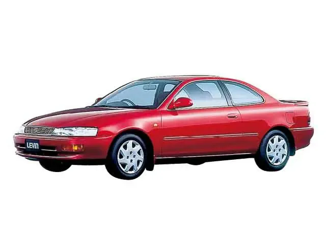 Toyota Corolla Levin рестайлинг 1993, купе, 6 поколение, E100 (05.1993 - 04.1995)