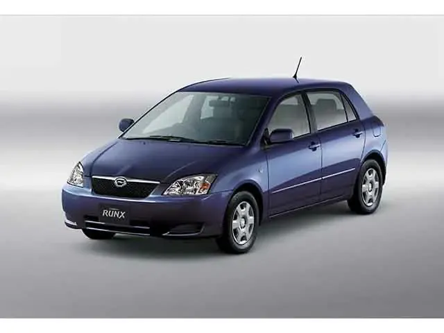 Toyota Corolla Runx рестайлинг 2002, хэтчбек 5 дв., 1 поколение, E120 (09.2002 - 03.2004)