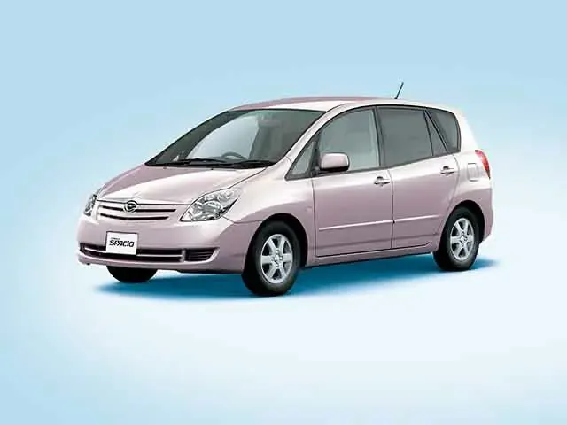 Toyota Corolla Spacio рестайлинг 2003, минивэн, 2 поколение, E120 (04.2003 - 06.2007)
