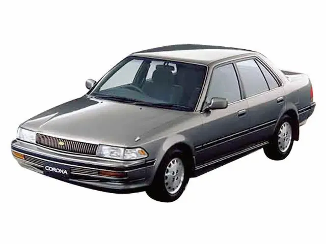 Toyota Corona рестайлинг 1989, седан, 9 поколение, T170 (11.1989 - 01.1992)