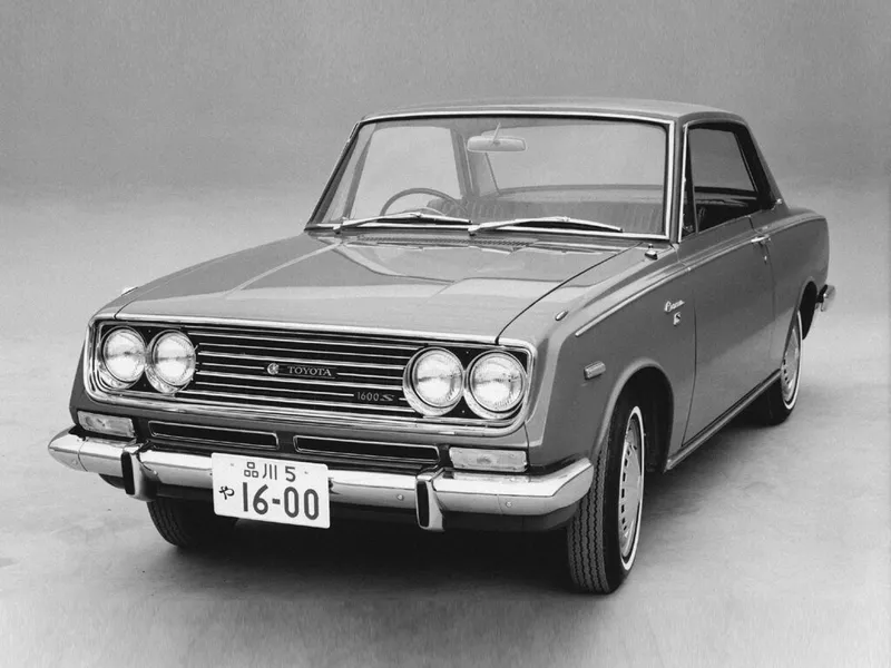 Toyota Corona рестайлинг 1966, купе, 3 поколение, T50 (06.1966 - 05.1967)