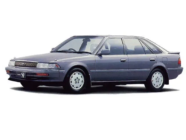 Toyota Corona SF рестайлинг 1989, лифтбек, 9 поколение, T170 (11.1989 - 01.1992)