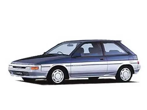Toyota Corsa рестайлинг 1988, хэтчбек 3 дв., 3 поколение, L30 (05.1988 - 08.1990)