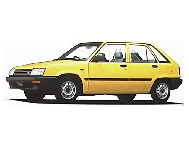 Toyota Corsa рестайлинг 1984, хэтчбек 5 дв., 2 поколение, L20 (08.1984 - 04.1986)