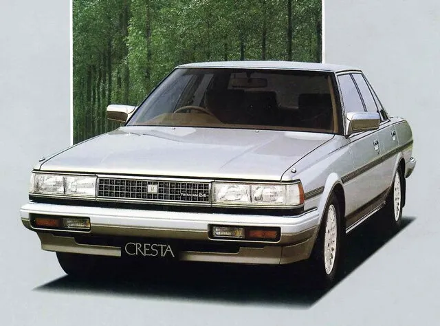 Toyota Cresta рестайлинг 1986, седан, 2 поколение, X70 (08.1986 - 07.1988)