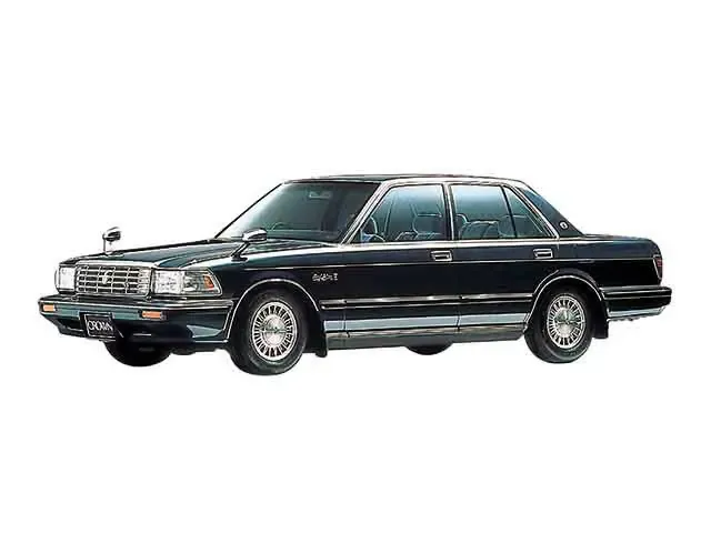 Toyota Crown рестайлинг 1989, седан, 8 поколение, S130 (08.1989 - 09.1991)