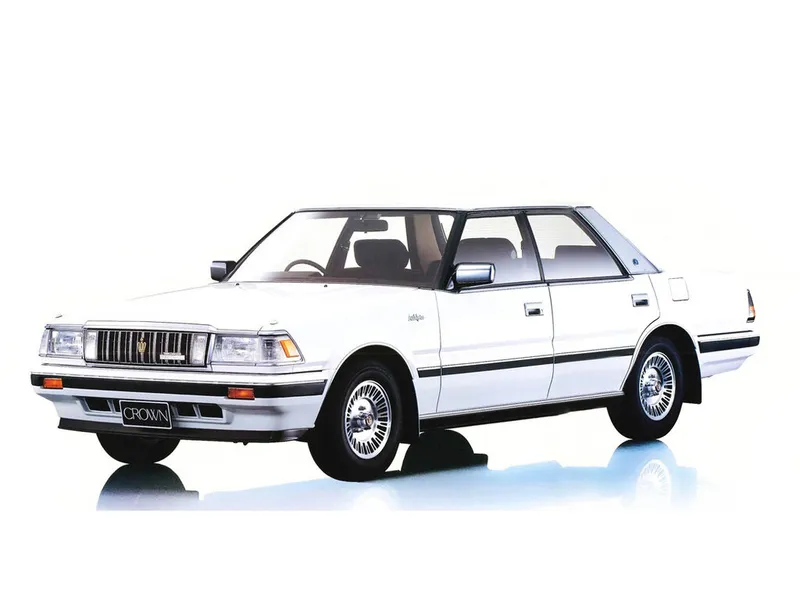 Toyota Crown рестайлинг 1985, седан, 7 поколение, S120 (09.1985 - 08.1987)