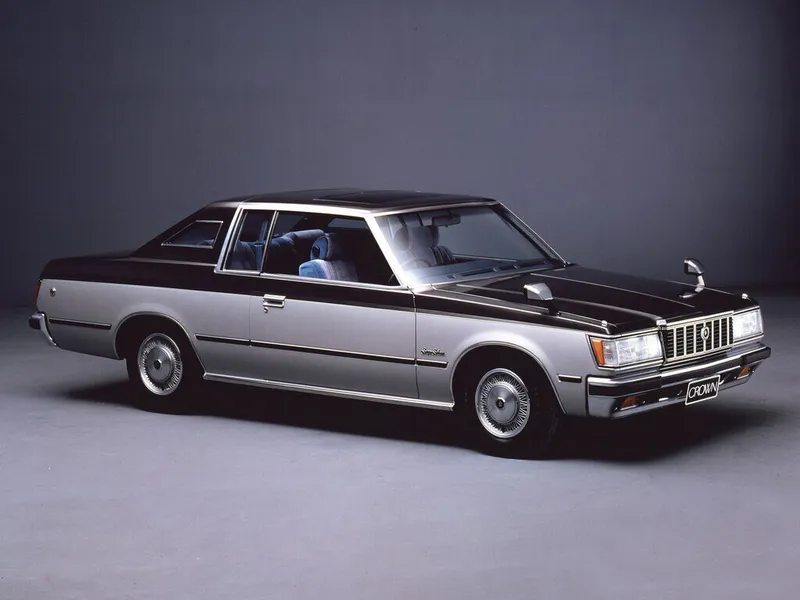 Toyota Crown рестайлинг 1981, купе, 6 поколение, S110 (08.1981 - 08.1983)