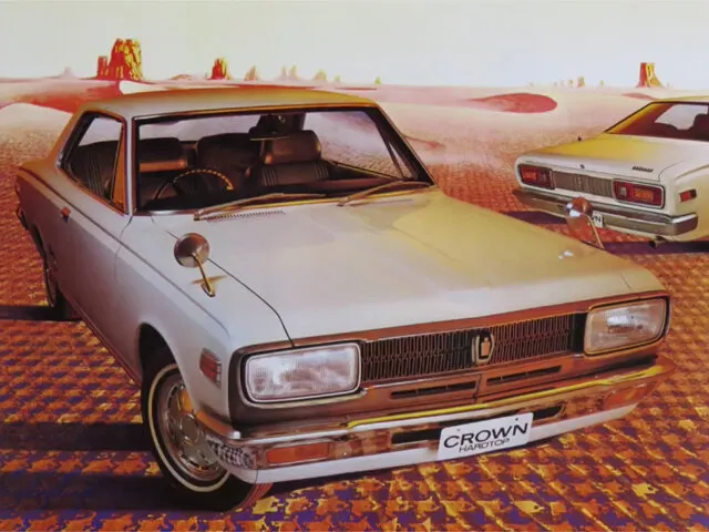 Toyota Crown рестайлинг 1969, купе, 3 поколение, S50 (09.1969 - 01.1971)