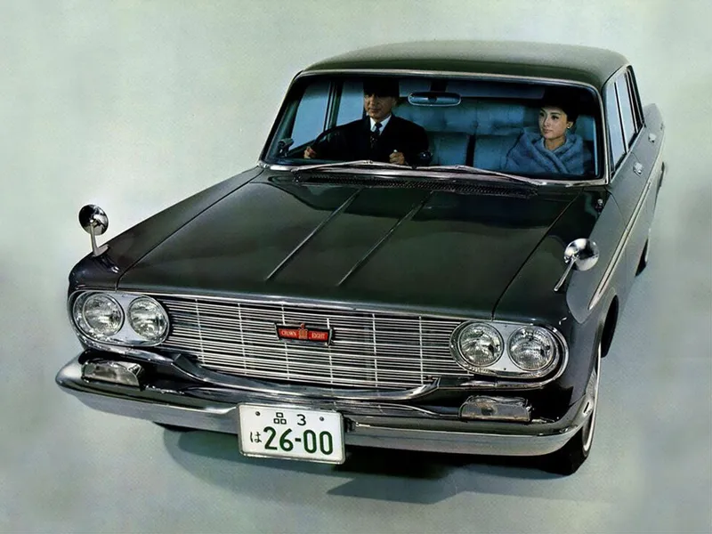 Toyota Crown 1964, седан, 2 поколение, VG10 (04.1964 - 06.1965)