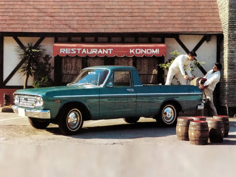 Toyota Crown рестайлинг 1965, пикап, 2 поколение, S40 (07.1965 - 08.1967)