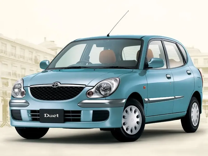 Toyota Duet 2-й рестайлинг 2001, хэтчбек 5 дв., 1 поколение, M100, M110 (12.2001 - 05.2004)