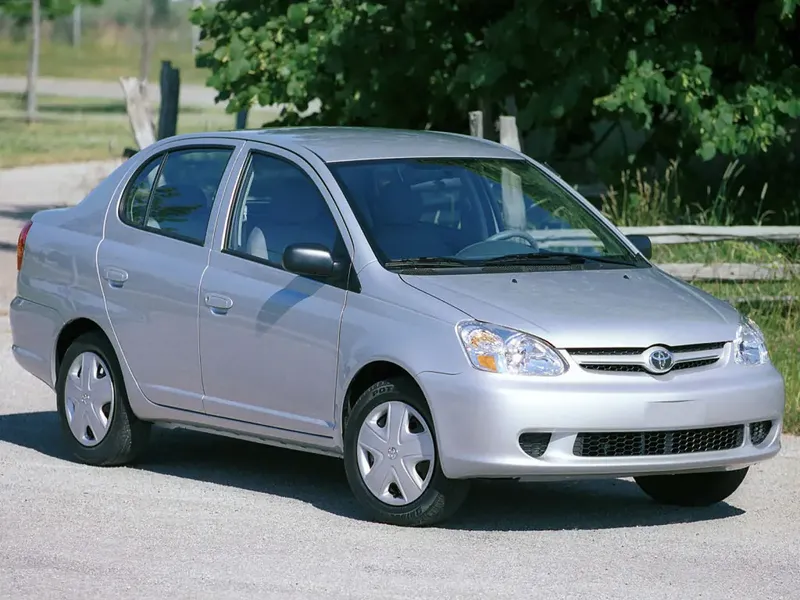 Toyota Echo рестайлинг 2002, седан, 1 поколение, XP10 (12.2002 - 02.2006)