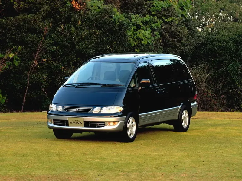 Toyota Estima Emina 2-й рестайлинг 1996, минивэн, 1 поколение, XR10, XR20 (08.1996 - 12.1999)