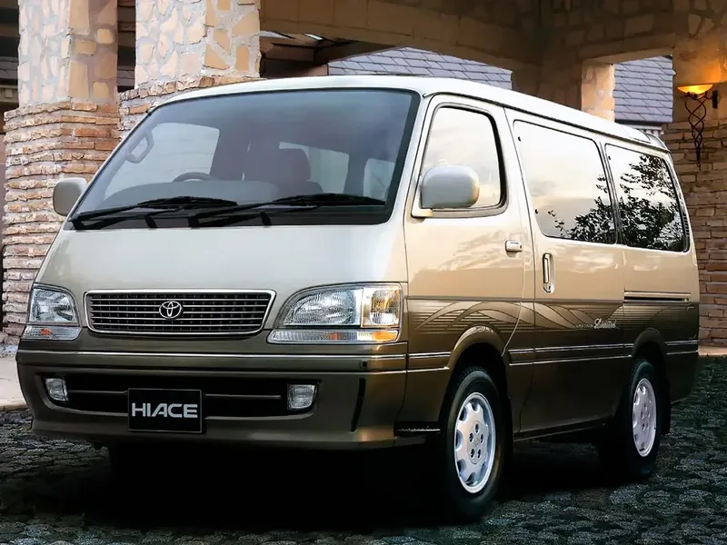 Toyota Hiace 2-й рестайлинг 1996, минивэн, 4 поколение, H100 (08.1996 - 06.1999)