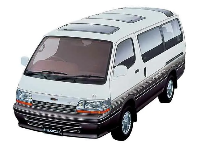 Toyota Hiace 1989, минивэн, 4 поколение, H100 (08.1989 - 07.1993)