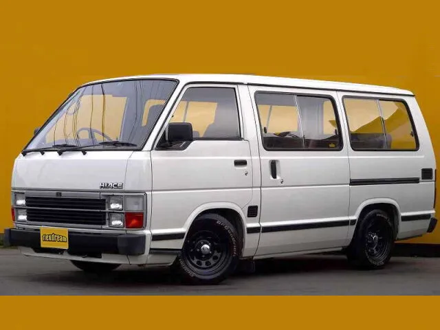 Toyota Hiace рестайлинг 1985, минивэн, 3 поколение, H50 (08.1985 - 07.1987)