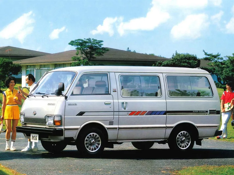 Toyota Hiace рестайлинг 1981, минивэн, 2 поколение, H20, H30, H40 (01.1981 - 11.1982)