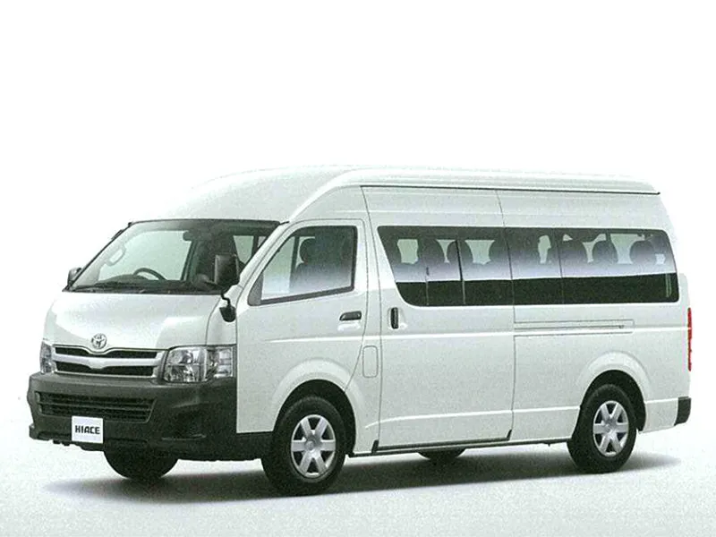 Toyota Hiace 2-й рестайлинг 2010, автобус, 5 поколение, H200 (07.2010 - 11.2013)