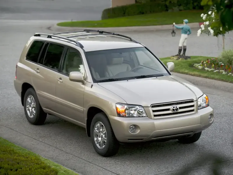 Toyota Highlander рестайлинг 2003, джип/suv 5 дв., 1 поколение, XU20 (08.2003 - 04.2007)