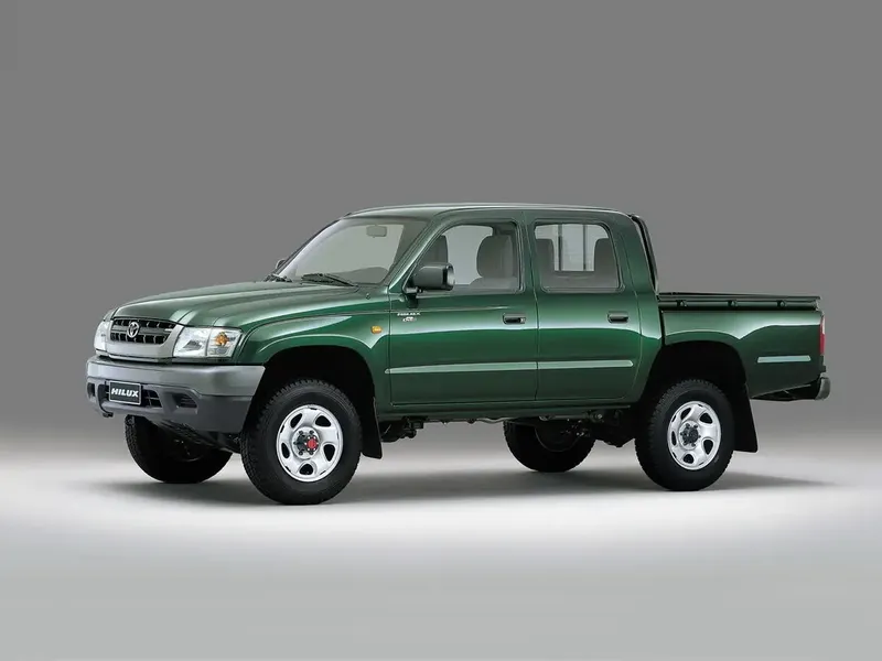 Toyota Hilux рестайлинг 2001, пикап, 6 поколение, N140, N150, N160, N170, N190 (08.2001 - 08.2005)