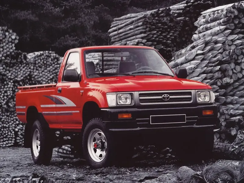 Toyota Hilux 1988, пикап, 5 поколение, N80, N90, N100, N110 (08.1988 - 02.1991)