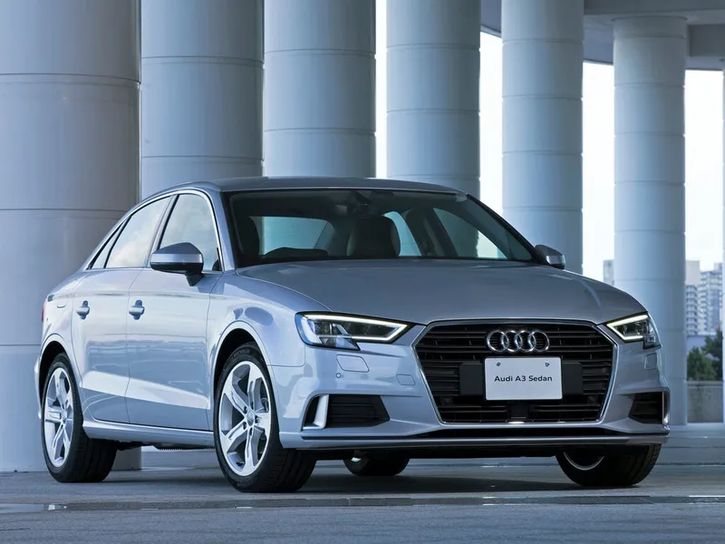 Audi A3 рестайлинг 2017, седан, 3 поколение, 8V (01.2017 - 04.2021)
