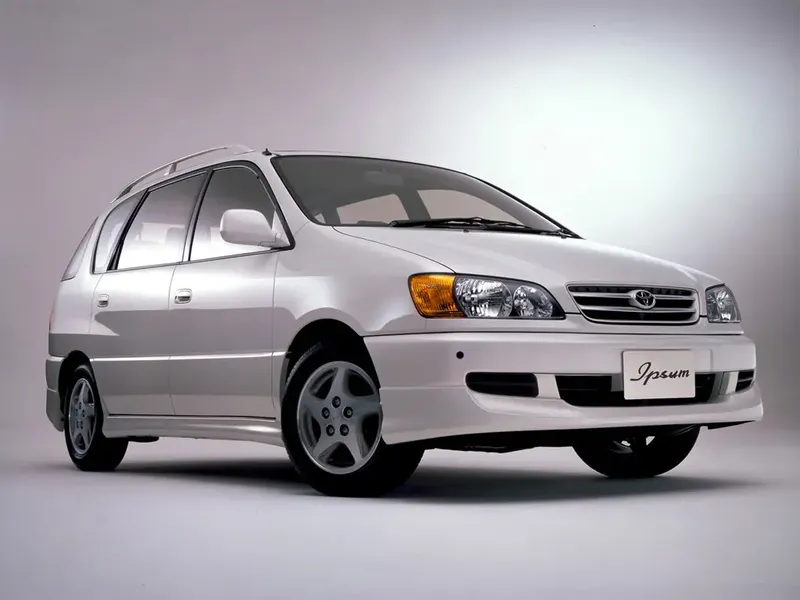 Toyota Ipsum рестайлинг 1998, минивэн, 1 поколение, SXM10 (04.1998 - 04.2001)