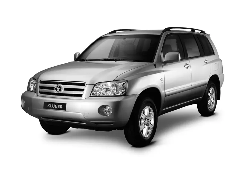 Toyota Kluger V рестайлинг 2003, джип/suv 5 дв., 1 поколение, XU20 (08.2003 - 03.2007)