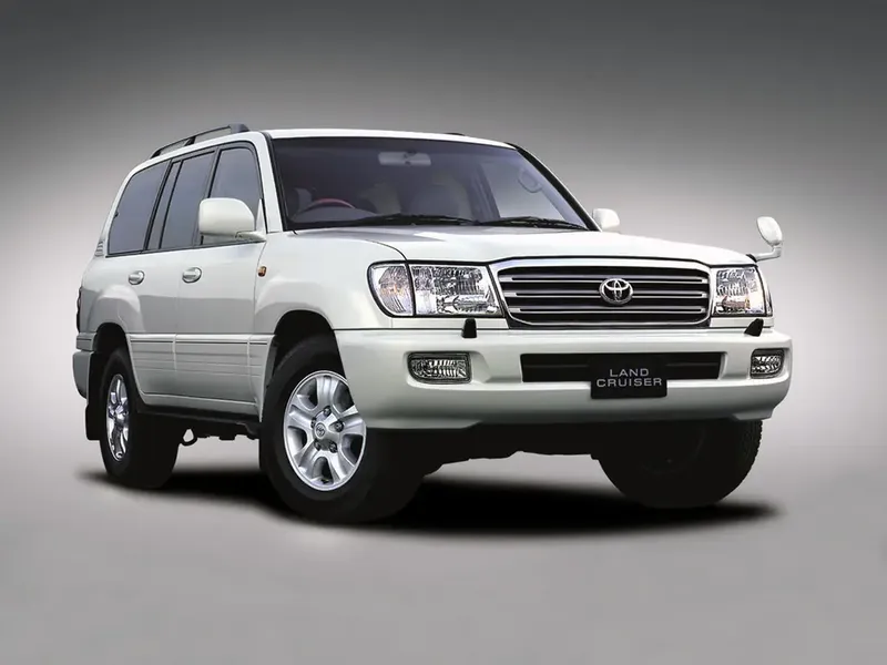 Toyota Land Cruiser рестайлинг 2002, джип/suv 5 дв., 10 поколение, 100 (08.2002 - 03.2005)
