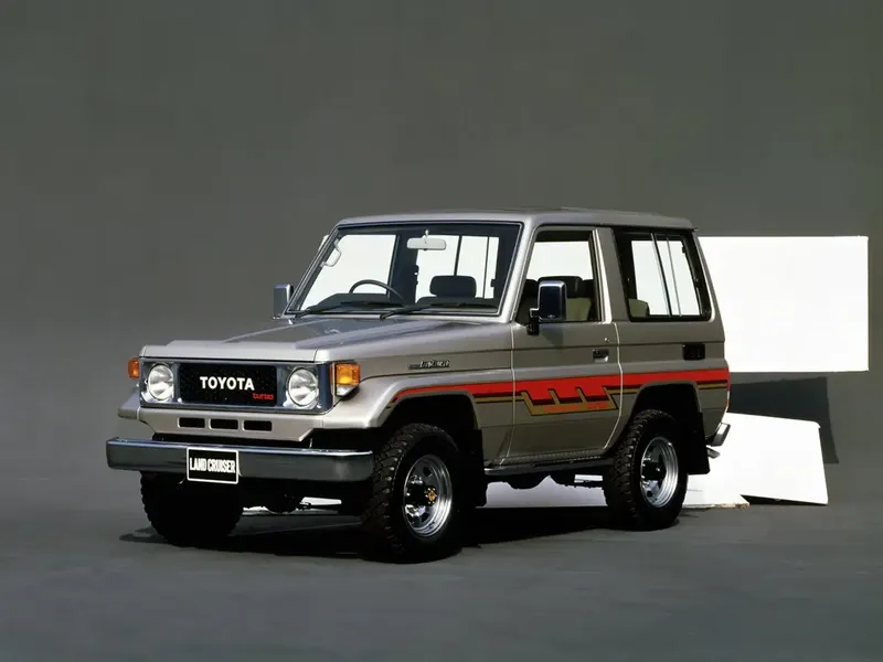 Toyota Land Cruiser 1984, джип/suv 3 дв., 8 поколение, 70 (11.1984 - 12.1994)
