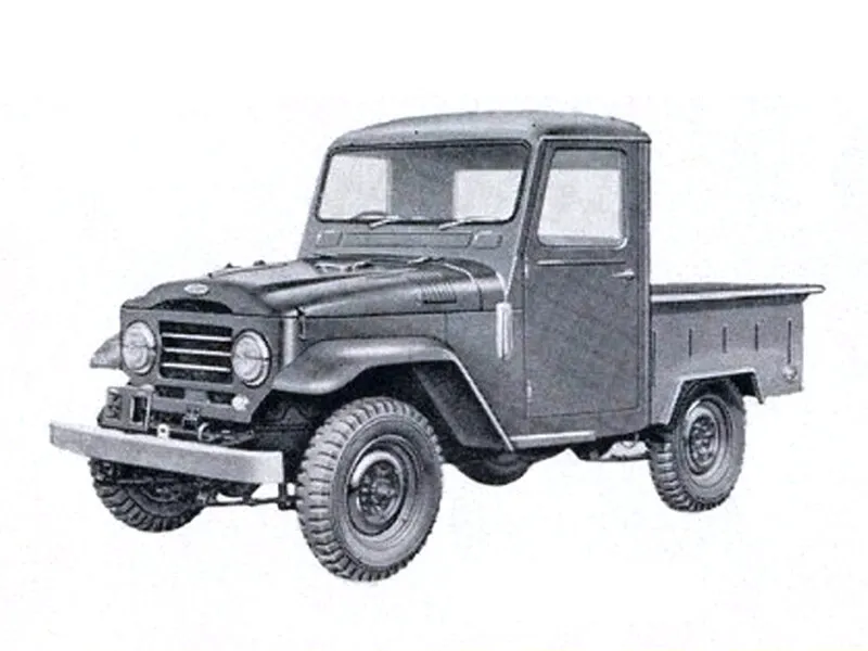 Toyota Land Cruiser 1955, пикап, 2 поколение, 20 (08.1955 - 01.1960)