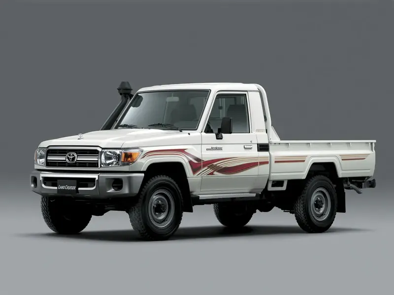 Toyota Land Cruiser 3-й рестайлинг 2007, пикап, 8 поколение, J70 (01.2007 - 08.2023)