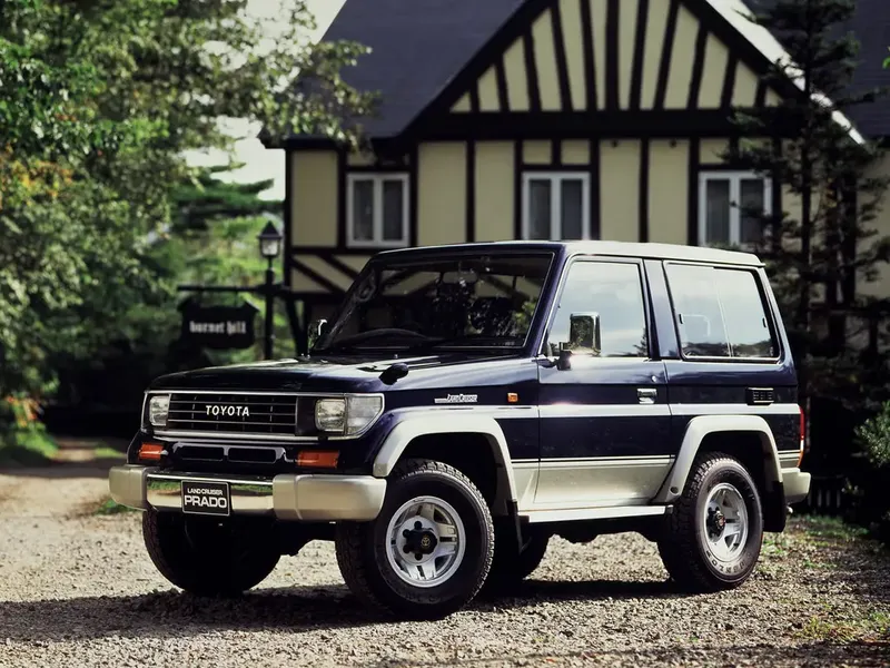 Toyota Land Cruiser Prado рестайлинг 1993, джип/suv 3 дв., 1 поколение, J70 (05.1993 - 04.1996)