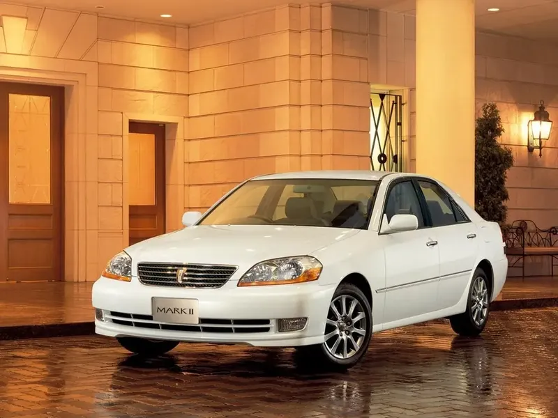 Toyota Mark II рестайлинг 2002, седан, 9 поколение, X110 (10.2002 - 11.2004)